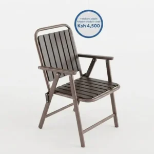 Metal & Plastic Foldable Chair