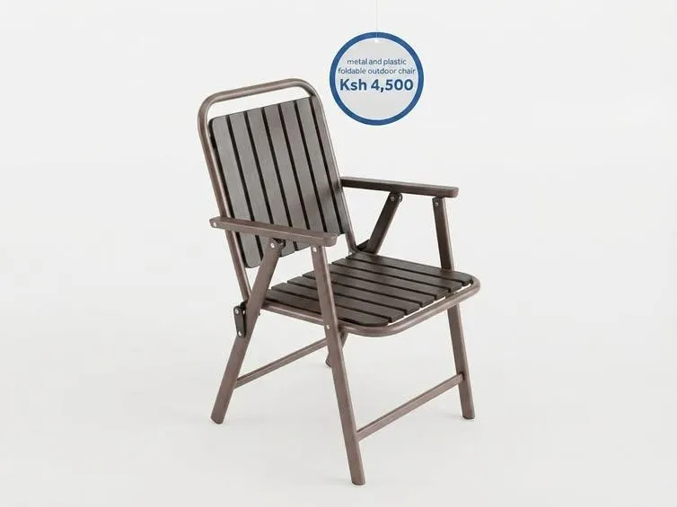 Metal & Plastic Foldable Chair